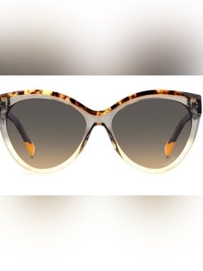 Missoni Tortoiseshell to Cream Fade Cat-Eye Sunglasses
